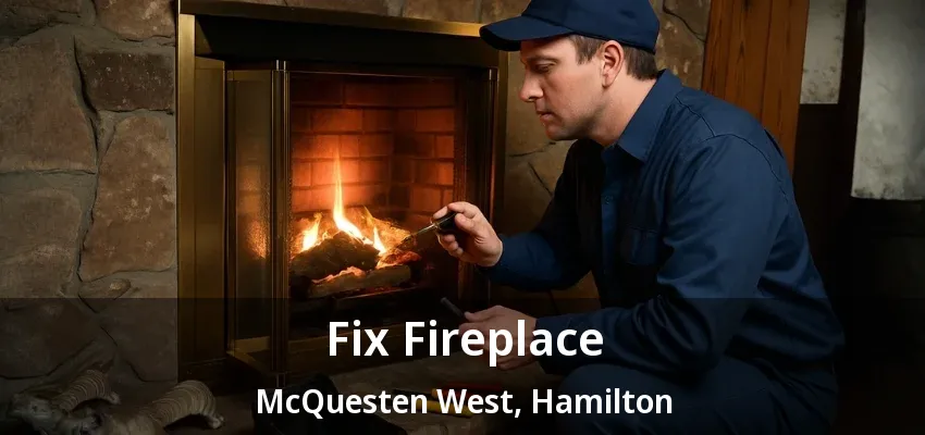 Fix Fireplace McQuesten West, Hamilton - ON