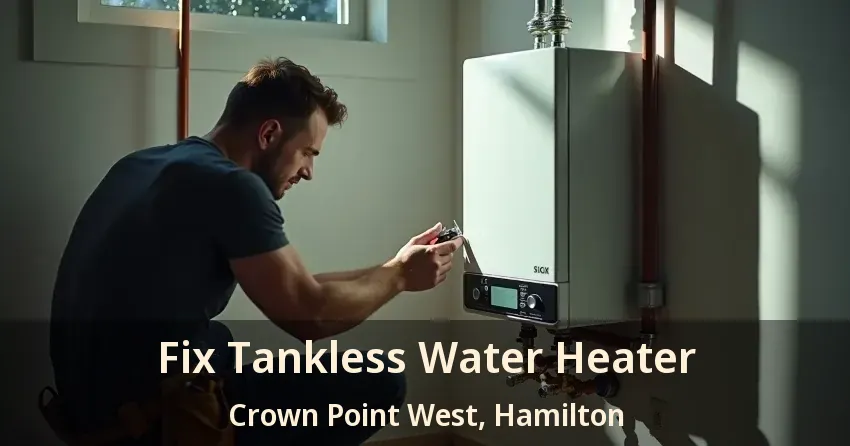 Fix Tankless Water Heater Crown Point West, Hamilton - ON Fix Tankless Water Heater Crown Point West, Hamilton - ON