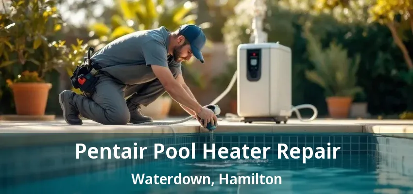Pentair Pool Heater Repair Waterdown, Hamilton - ON Pentair Pool Heater Repair Waterdown, Hamilton - ON